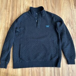 LL Bean Quilted Pullover - Men’s Medium
